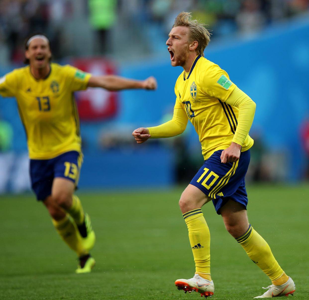 关于瑞典队在友谊赛中实现绝地反击的信息